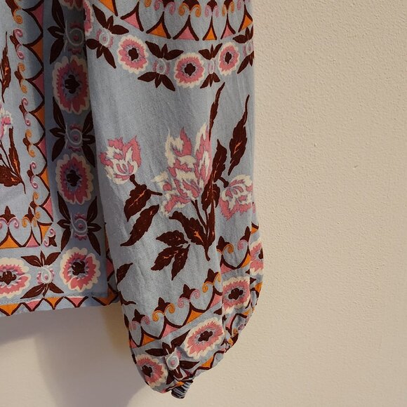 Spell Pandora Aquamarine Blouse XS b71 - Picture 8 of 10